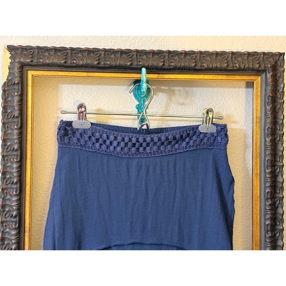 IZ Byer High-Low Navy Blue Skirt - Women's Small - Picture 5 of 10